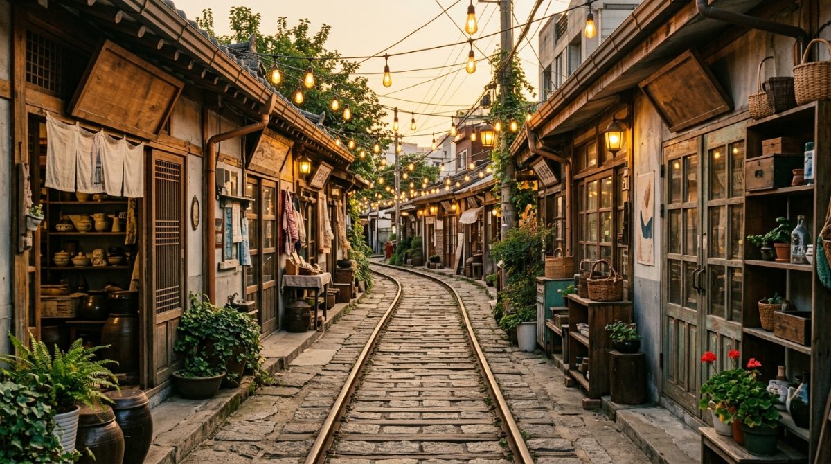 군산 경암동 철길마을